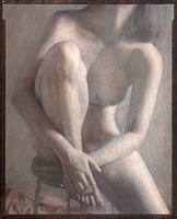 Figure in Gum Bichromate