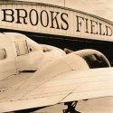 Twin Beech at Brooks Field