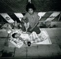 Mother and Daughter Begging Bangkok, Thailand 1999