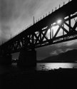 Moon transit, Beverley Trestle, Vantage, Washington
