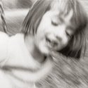 Girl On Swing