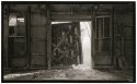 Old barn - crooked door