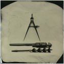 Compass, Wrench & Drill Bit