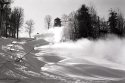 Blasting Snow
