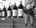 Boy and bottles