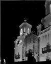 San Xavier Mission at Night