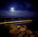 Moon over Dock