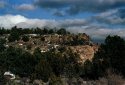 Morning storm along the Red Bluff trail