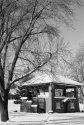 Village Square in winter