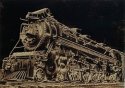 bas relief locomotive