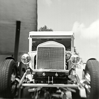 Vintage Cameras shooting Vintage Cars