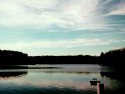 Evening at Swan Lake