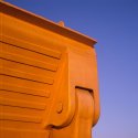 Yellow on Blue Three