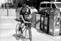 Rider Checking Email