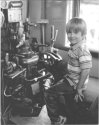 Ben In Locomotive