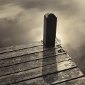 Dock And Piling (print)