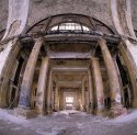 Detroit Central Station Fish Eye