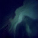 Northern Light With Stars