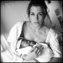In the delivery room this morning.
