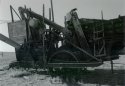 Traver Ranch, Turn Of Century Combine Left To Rot With Time