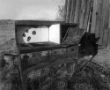 Rusty Old Shot-up Stove