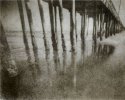 Bromoil - Pinhole, Underneath Avila Beach Pier #2