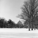 Memorial Hall In The Snow