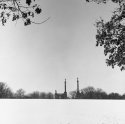 Memorial Hall In The Snow