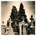 Hometown Cemetery Under The Snow