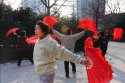 Fan Dance, Shanghai China (2002)