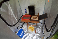 Darkroom Tent Interior