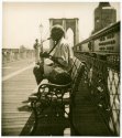 Saxophone Player, Brooklyn Bridge