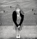 Young Woman With Ducks
