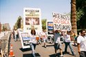 Ilegal Aliens And Their Supporters Protest Discrimination