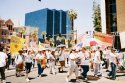 Ilegal Aliens And Their Supporters Protest Discrimination