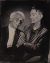 Ludmila Tabolina And Martha Casanave [ambrotype]