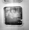 Candid portrait on a ship