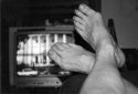 Feet Watching TV !