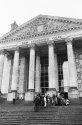 Tourists in front of the Reichstag, Berlin
