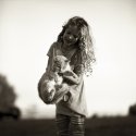 Girl and a Cat