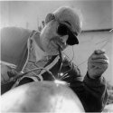 Welding the Delta piaf's head