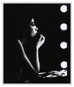 Model and lipstick, experiment with direct positive paper.