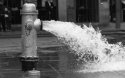 Open Fire Hydrant