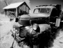 old truck nevada kodak high speed ir film