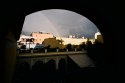 Rainbow over Old San Juan, from El Convento Hotel