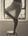 Lila on a Stool