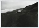 black sand beach