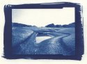 Pinhole cyanotype
