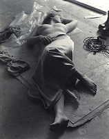 Eva and the synch cord