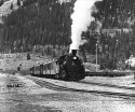 Durango and Silverton steam arriving